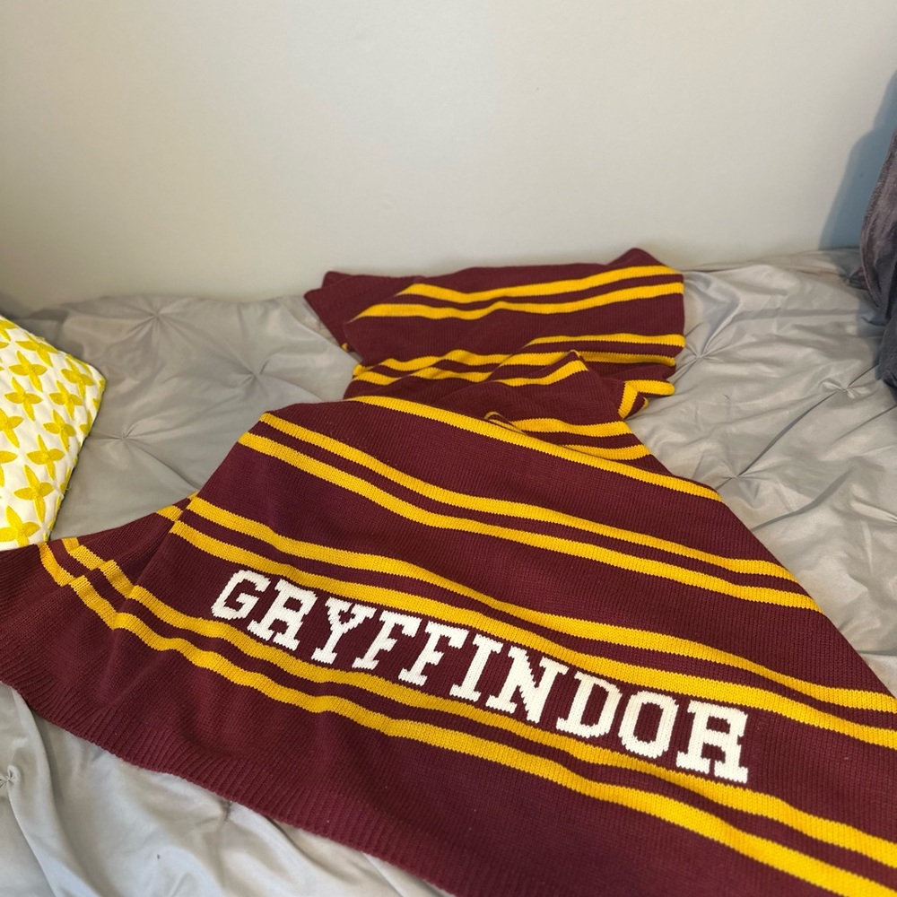 Pottery Barn Teen Harry Potter Gryffindor Blanket